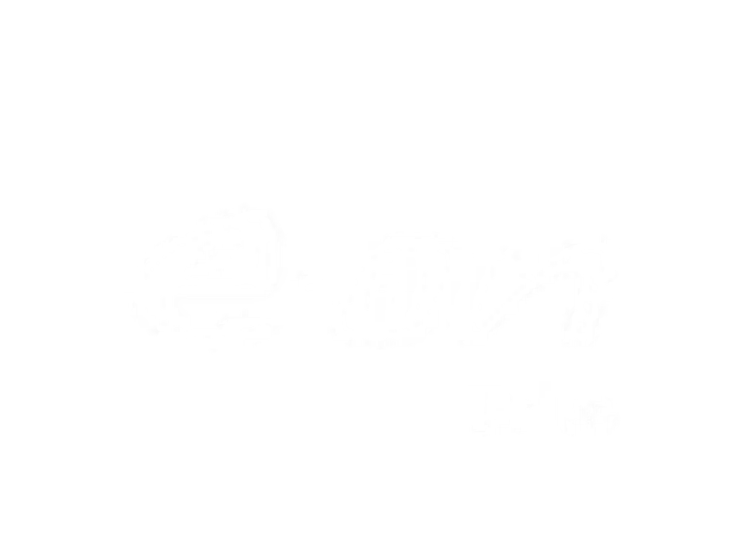Logo EON Drive bílé patička