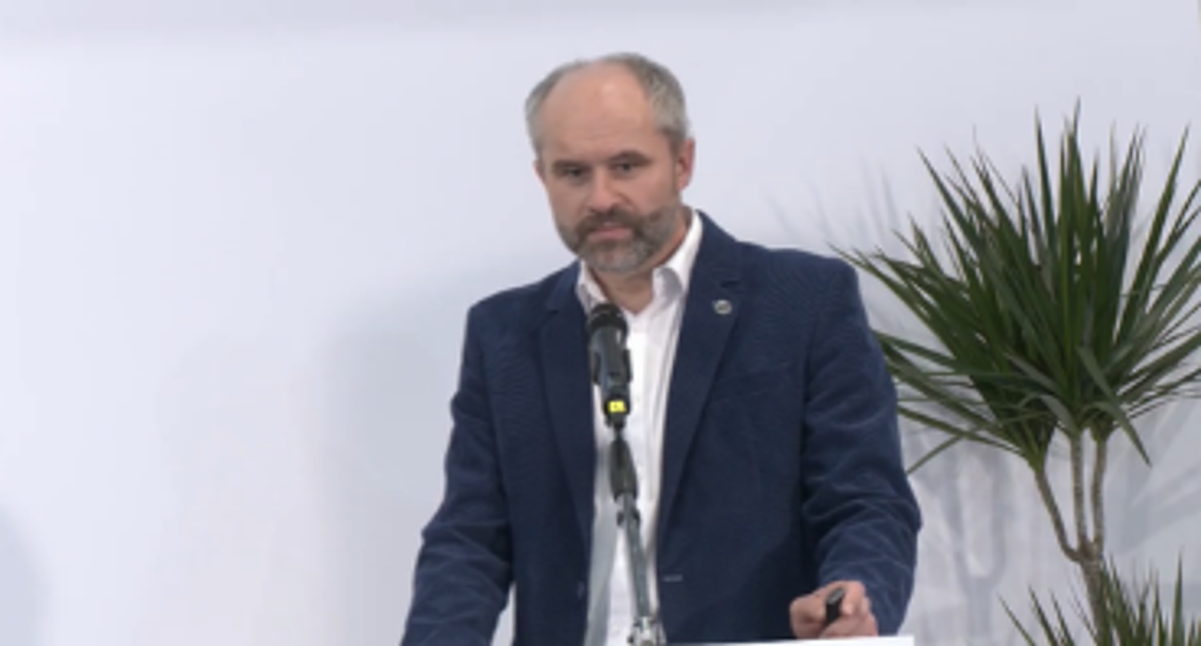 Bronislav Vahalík na konferenci